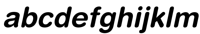 HelveticaRoundedLTStd-BdO Font LOWERCASE