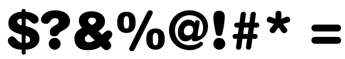 HelveticaRoundedLTStd-Black Font OTHER CHARS