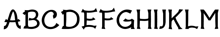 HenergoBold Font UPPERCASE