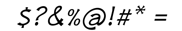 HenergoItalic Font OTHER CHARS