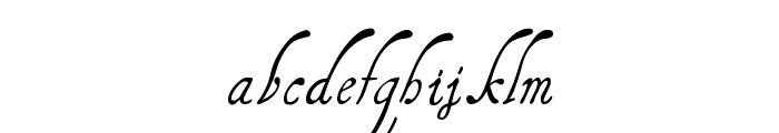 HenryMorganHand Font LOWERCASE