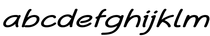Henzo-ExpandedBold Font LOWERCASE