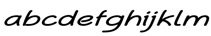 Henzo-ExtraexpandedBold Font LOWERCASE
