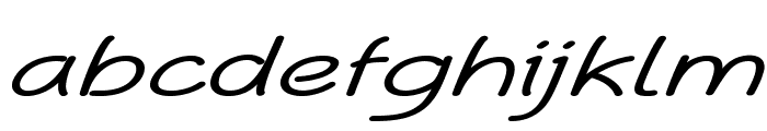 Henzo-ExtraexpandedRegular Font LOWERCASE