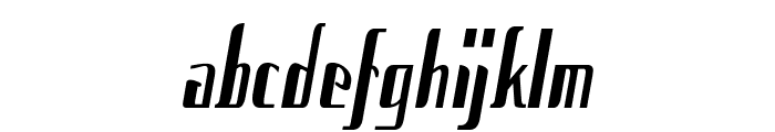 Hepton-CondensedBold Font LOWERCASE