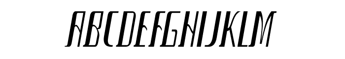 Hepton-CondensedRegular Font UPPERCASE