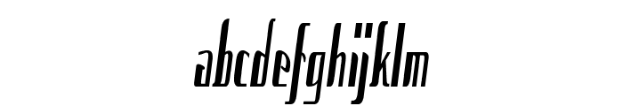 Hepton-ExtracondensedBold Font LOWERCASE