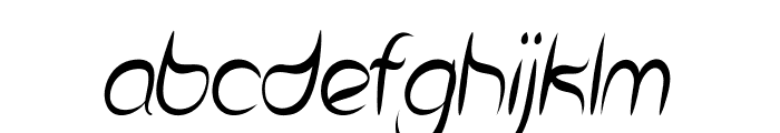 Heradon-CondensedRegular Font LOWERCASE