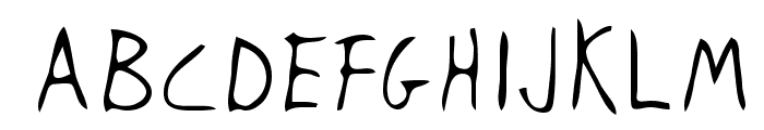 Herin Regular Font UPPERCASE