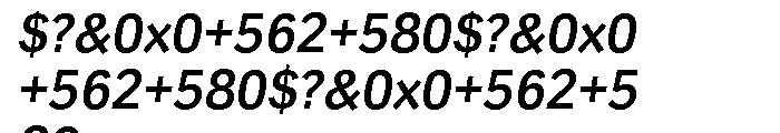 Hermes DTC Medium Italic Font OTHER CHARS