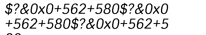 Hermes DTC Regular Italic Font OTHER CHARS