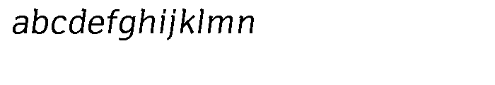 Hermes DTC Regular Italic Font LOWERCASE