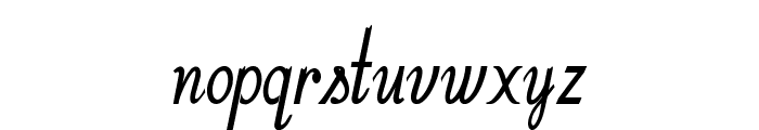 Herulon-CondensedBold Font LOWERCASE