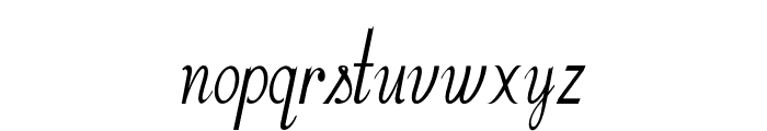 Herulon-CondensedRegular Font LOWERCASE