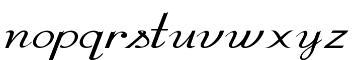 Herulon-ExpandedRegular Font LOWERCASE