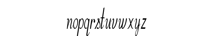 Herulon-ExtracondensedRegular Font LOWERCASE