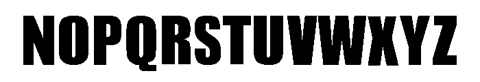 HeadLineA Regular Font UPPERCASE