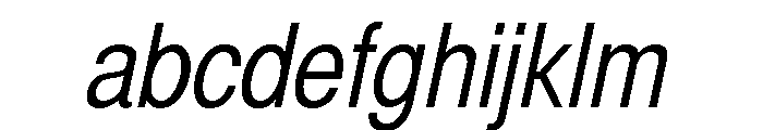 Helvetica CY Oblique FONT