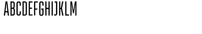 Heading Pro Ultra Compressed Book Font UPPERCASE