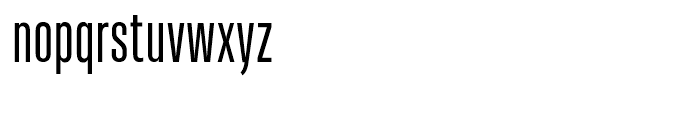 Heading Pro Ultra Compressed Book Font LOWERCASE