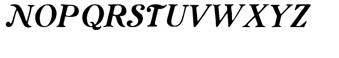 Hearst Italic Regular Font UPPERCASE