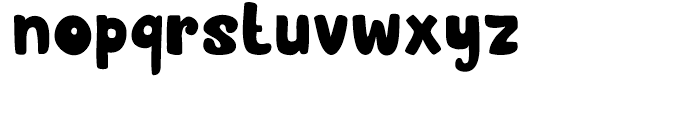 Hedgehog Hans Regular Font LOWERCASE
