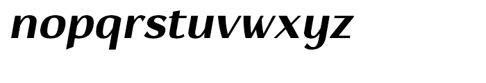 Hedon Bold Italic Font LOWERCASE