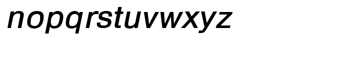 Heldustry Medium Italic Font LOWERCASE