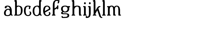 Helenium Miniscule Bold Font LOWERCASE
