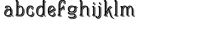 Helenium Miniscule Demi Font LOWERCASE