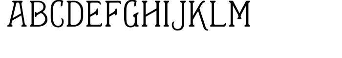 Helenium Miniscule Regular Font UPPERCASE