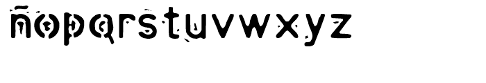 Helix Regular Font LOWERCASE