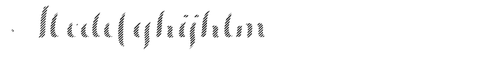 Hello Script Striped Fill Font UPPERCASE