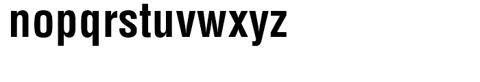 Helvetica Condensed Bold Font LOWERCASE