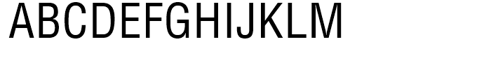 Helvetica Condensed Font UPPERCASE