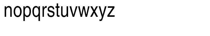 Helvetica Narrow Roman Font LOWERCASE
