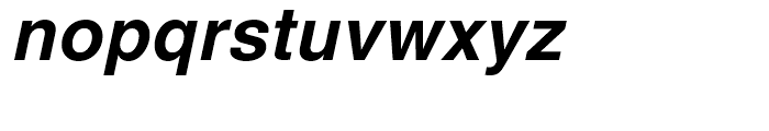 Helvetica World Bold Italic Font LOWERCASE