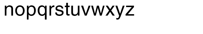Helvetica World Regular Font LOWERCASE