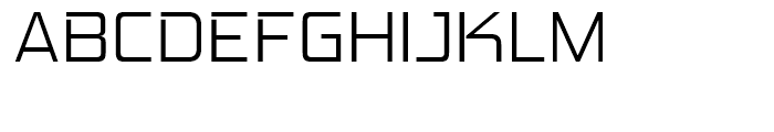 Hemi Head Light Font UPPERCASE