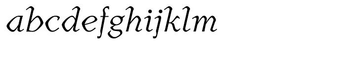 Henman Italic Font LOWERCASE