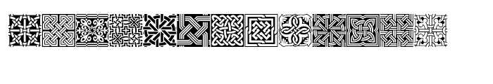 Henman Pict Three Font LOWERCASE