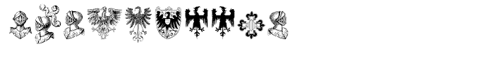 Heraldic Devices Premium Two Font OTHER CHARS