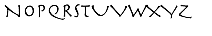 Herculanum Roman Font LOWERCASE