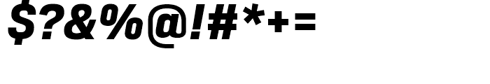 Heron Sans Bold Italic Font OTHER CHARS