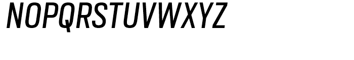 Heron Sans Condensed Italic Font UPPERCASE