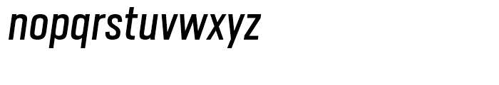 Heron Sans Condensed Italic Font LOWERCASE