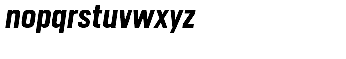 Heron Sans Condensed Semi Bold Italic Font LOWERCASE