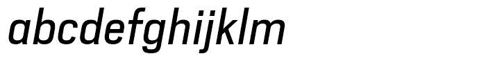 Heron Sans Italic Font LOWERCASE