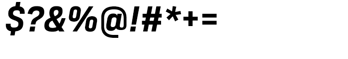 Heron Sans Semi Bold Italic Font OTHER CHARS