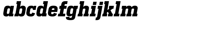 Heron Serif Bold Italic Font LOWERCASE